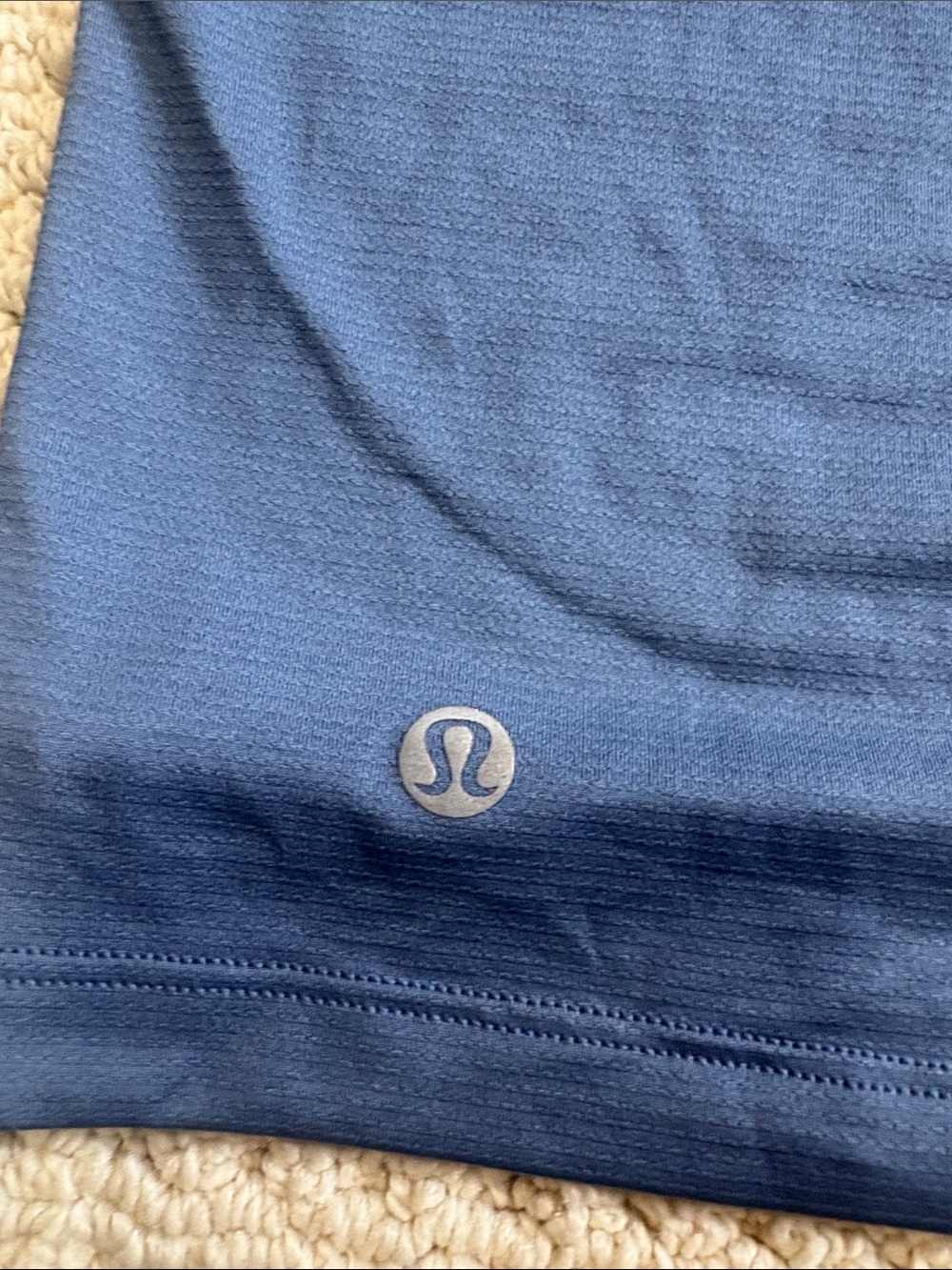 lululemon athletica Short Sleeve Tee in Navy Blue - Picture 3 of 3